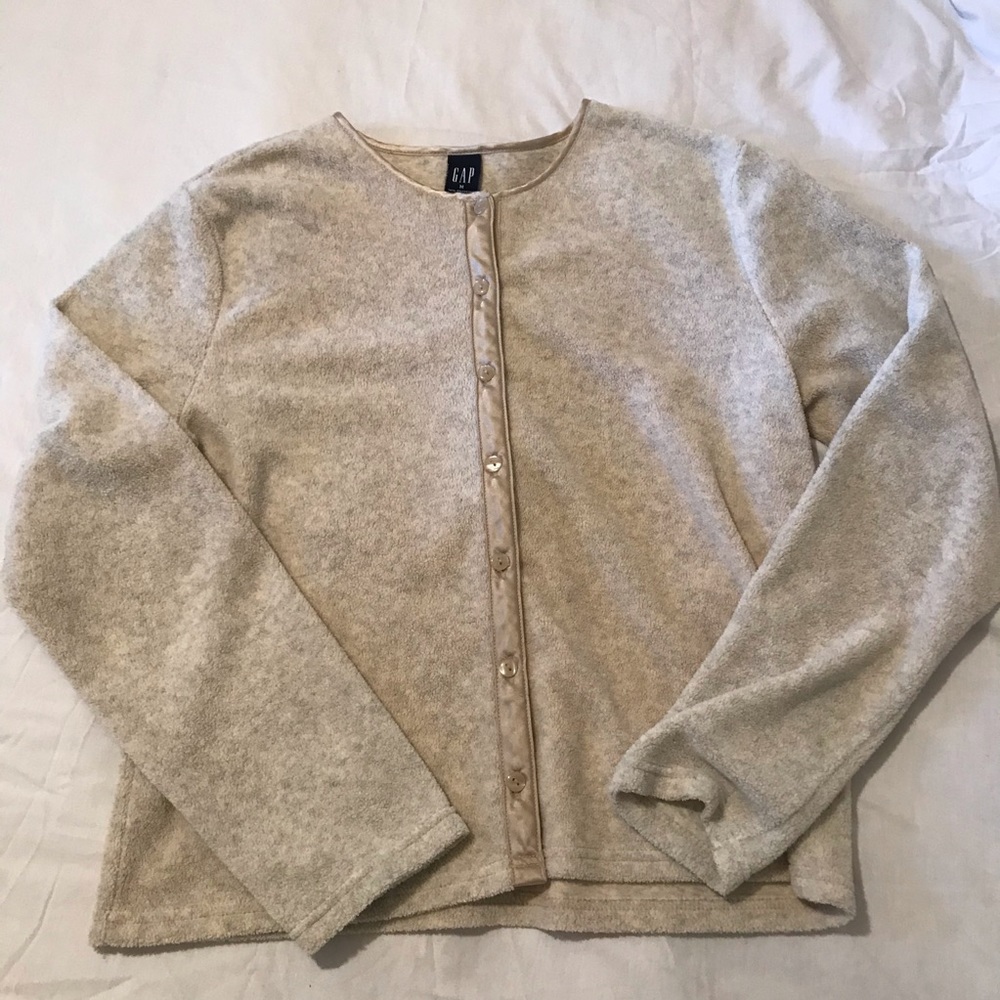 Gap button-up sweater